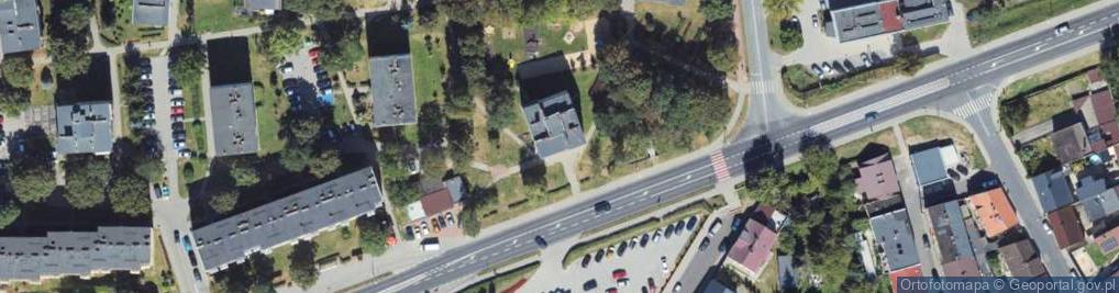 Zdjęcie satelitarne Wojska Polskiego ul.