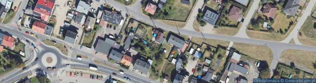 Zdjęcie satelitarne Wojska Polskiego ul.