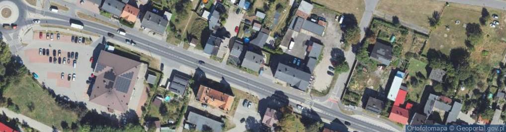 Zdjęcie satelitarne Wojska Polskiego ul.