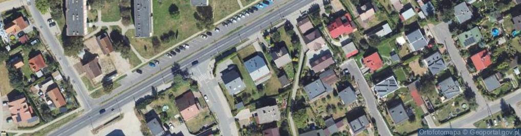 Zdjęcie satelitarne Wojska Polskiego ul.