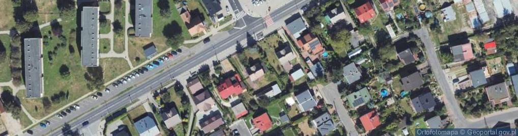 Zdjęcie satelitarne Wojska Polskiego ul.