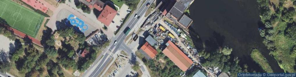 Zdjęcie satelitarne Wojska Polskiego ul.