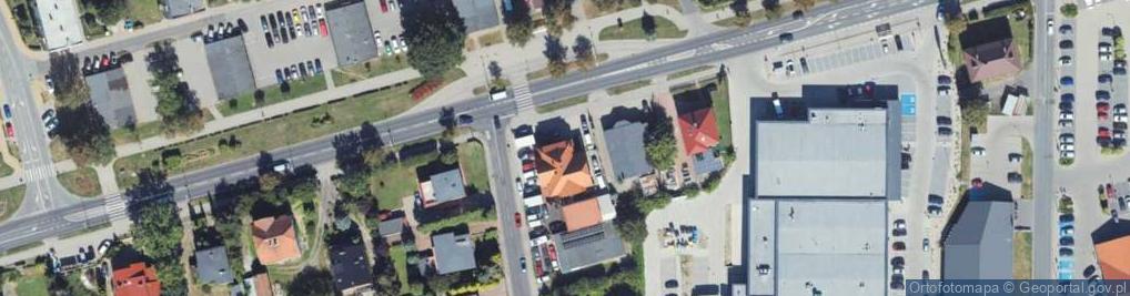 Zdjęcie satelitarne Wojska Polskiego ul.