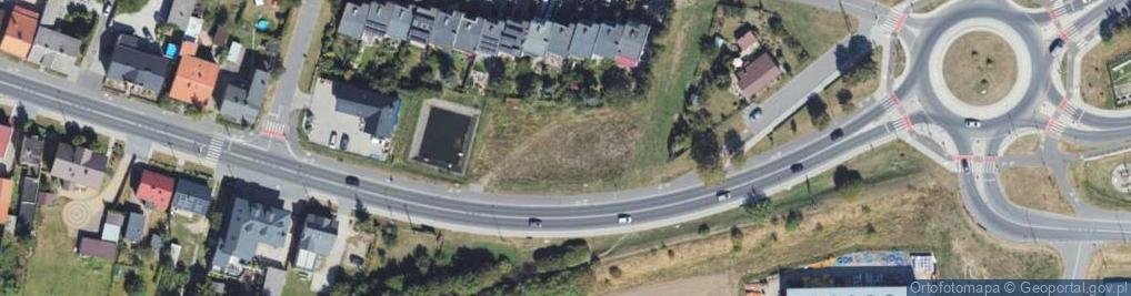 Zdjęcie satelitarne Wojska Polskiego ul.