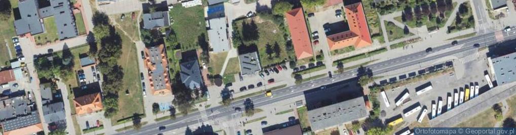 Zdjęcie satelitarne Wojska Polskiego ul.
