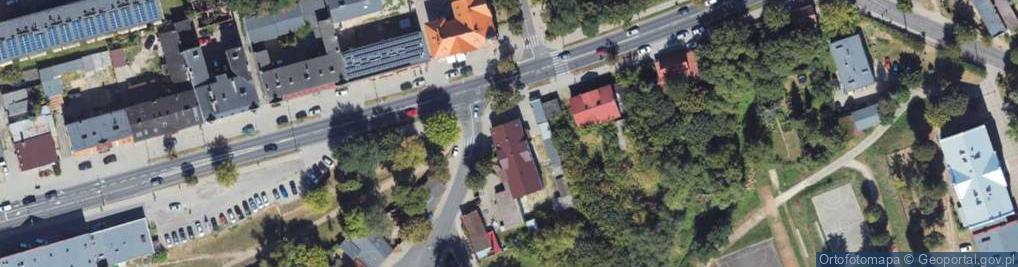 Zdjęcie satelitarne Wojska Polskiego ul.