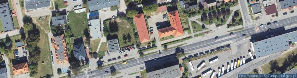 Zdjęcie satelitarne Wojska Polskiego ul.