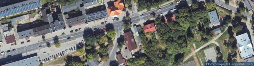 Zdjęcie satelitarne Wojska Polskiego ul.