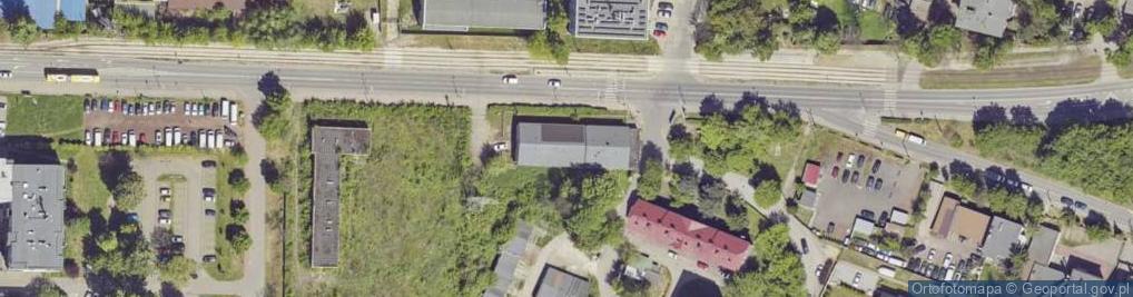 Zdjęcie satelitarne Wojska Polskiego ul.