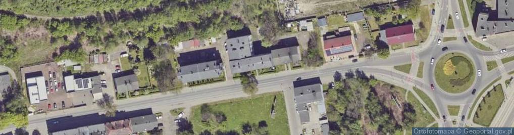 Zdjęcie satelitarne Wojska Polskiego ul.
