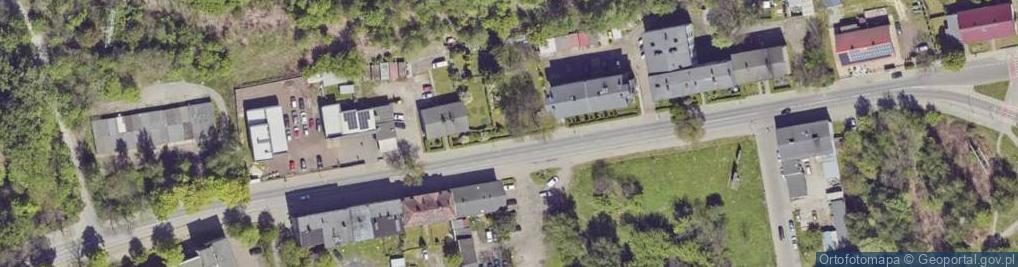 Zdjęcie satelitarne Wojska Polskiego ul.