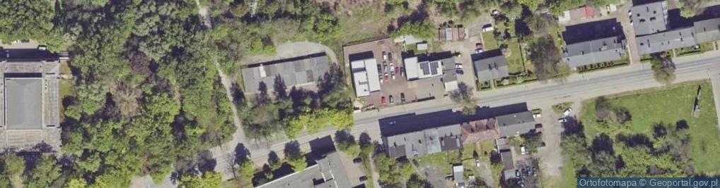 Zdjęcie satelitarne Wojska Polskiego ul.