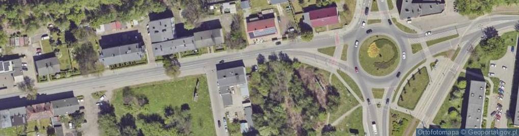 Zdjęcie satelitarne Wojska Polskiego ul.