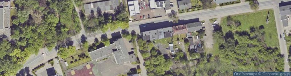 Zdjęcie satelitarne Wojska Polskiego ul.