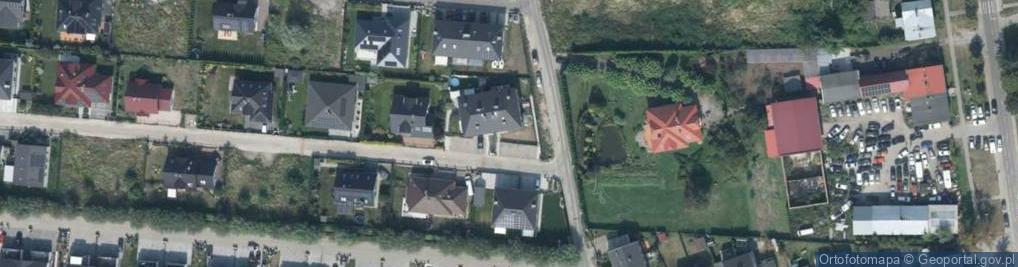 Zdjęcie satelitarne Wojskiego ul.