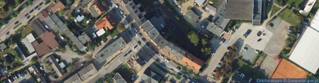 Zdjęcie satelitarne Wojska Polskiego ul.