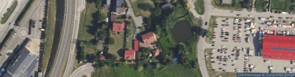 Zdjęcie satelitarne Wodospadowa ul.