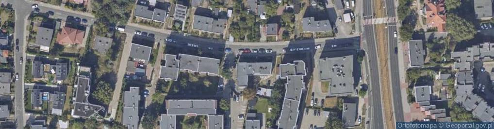 Zdjęcie satelitarne Wodociągowa ul.