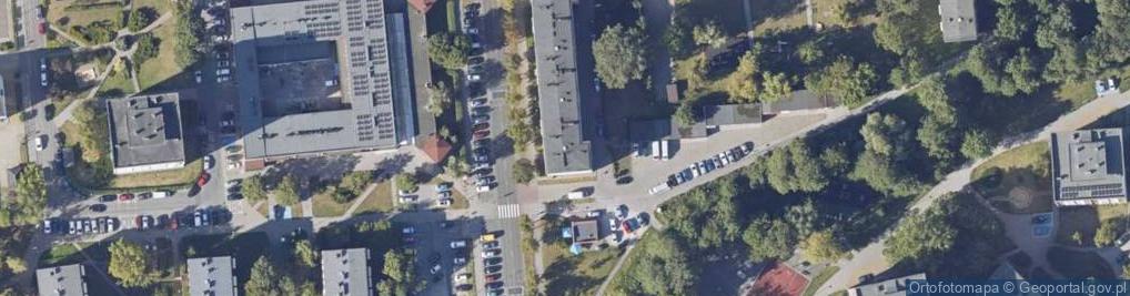 Zdjęcie satelitarne Wojska Polskiego ul.