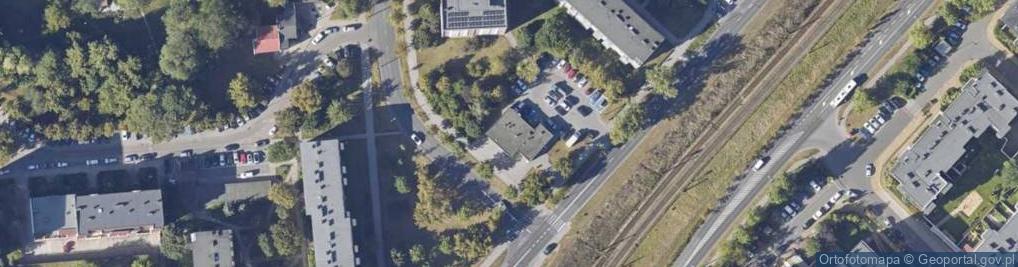 Zdjęcie satelitarne Wojska Polskiego ul.