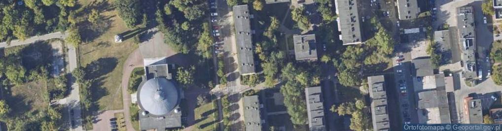 Zdjęcie satelitarne Wojska Polskiego ul.