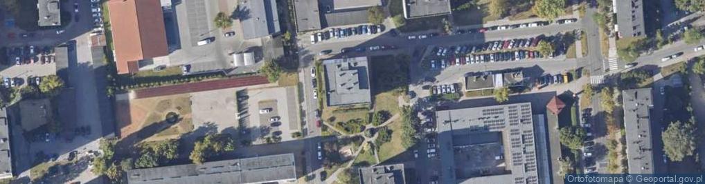 Zdjęcie satelitarne Wojska Polskiego ul.