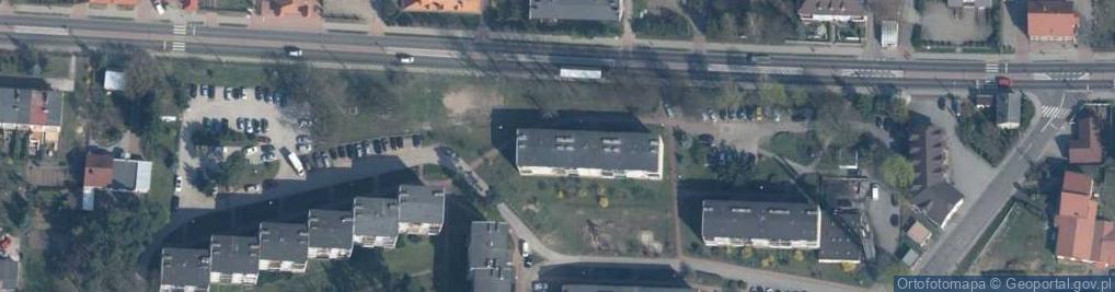 Zdjęcie satelitarne Wojska Polskiego ul.