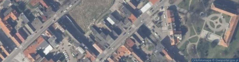 Zdjęcie satelitarne Wojska Polskiego ul.