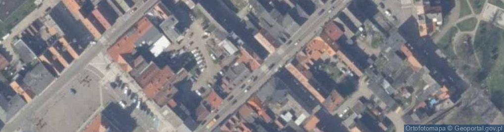 Zdjęcie satelitarne Wojska Polskiego ul.