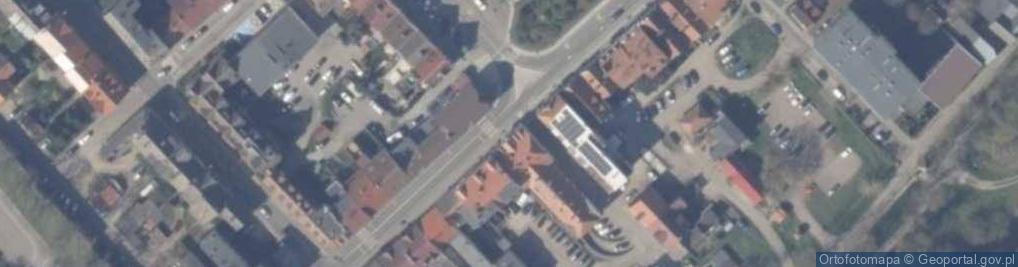 Zdjęcie satelitarne Wojska Polskiego ul.