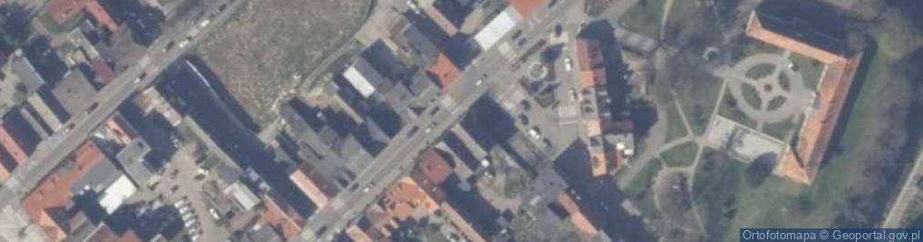 Zdjęcie satelitarne Wojska Polskiego ul.