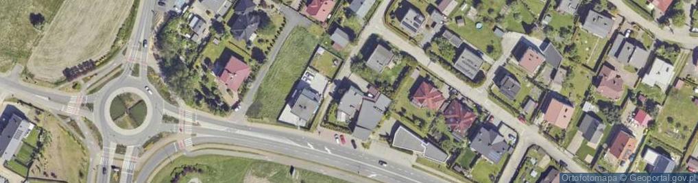 Zdjęcie satelitarne Wodna ul.