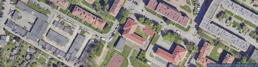 Zdjęcie satelitarne Wojska Polskiego ul.