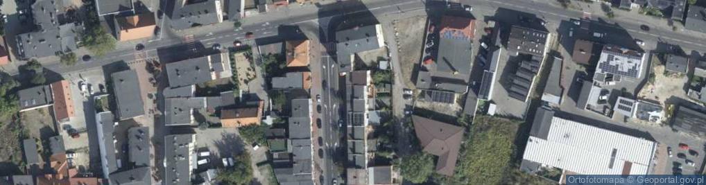 Zdjęcie satelitarne Wojska Polskiego ul.