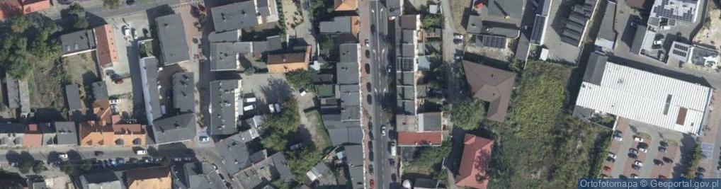 Zdjęcie satelitarne Wojska Polskiego ul.