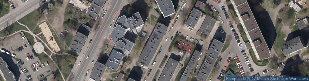 Zdjęcie satelitarne Wołomińska ul.
