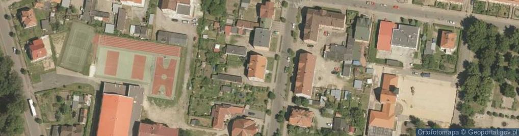 Zdjęcie satelitarne Wojska Polskiego ul.