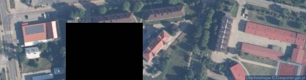 Zdjęcie satelitarne Wojska Polskiego ul.