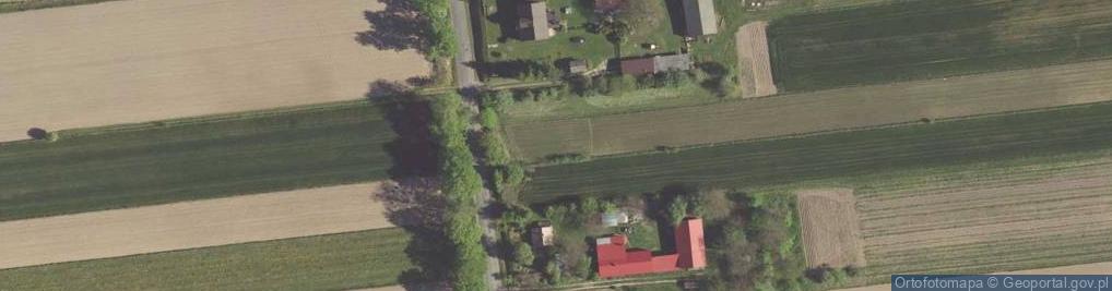 Zdjęcie satelitarne Wojciechów-Kolonia ul.