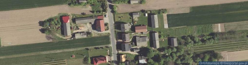 Zdjęcie satelitarne Wojciechów-Kolonia ul.