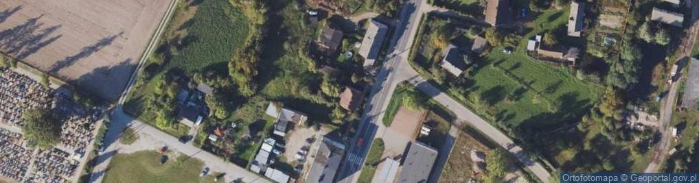 Zdjęcie satelitarne Wójcin ul.