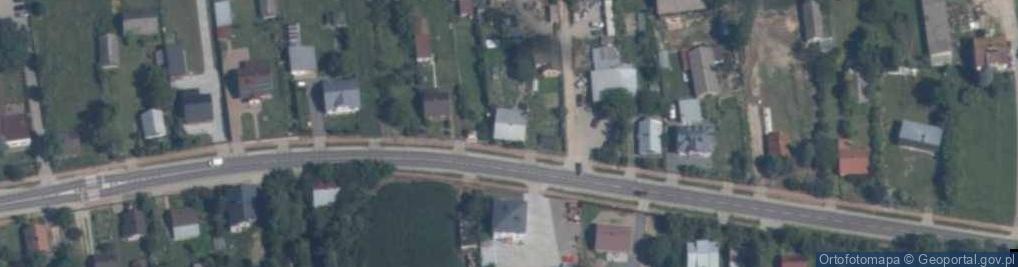 Zdjęcie satelitarne Wojnów ul.