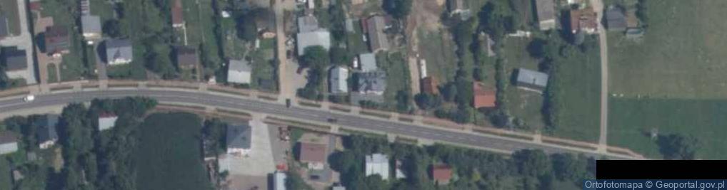 Zdjęcie satelitarne Wojnów ul.