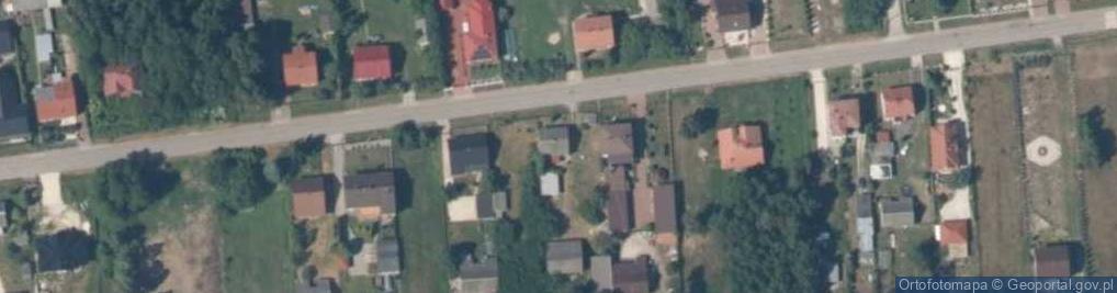 Zdjęcie satelitarne Wojnów ul.