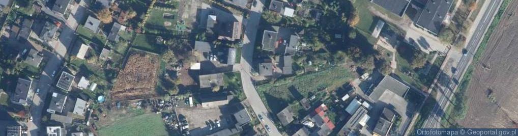 Zdjęcie satelitarne Wodna ul.