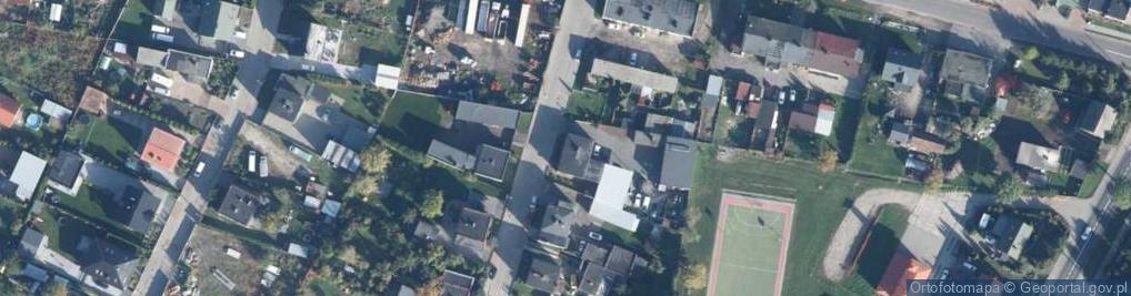 Zdjęcie satelitarne Wodna ul.