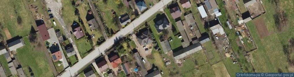 Zdjęcie satelitarne Wola Załężna ul.