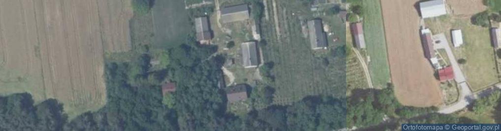 Zdjęcie satelitarne Wólka Bałtowska-Kolonia ul.