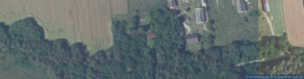 Zdjęcie satelitarne Wólka Bałtowska-Kolonia ul.