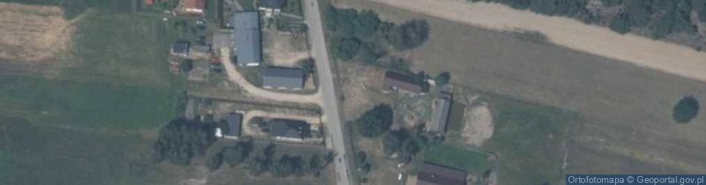 Zdjęcie satelitarne Wólka Brzózka ul.